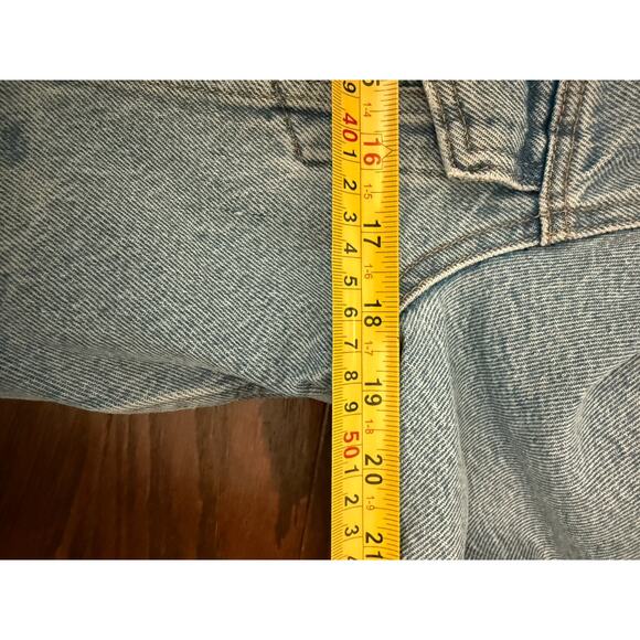 Levis Original men’s classic Sherpa Trucker Jacket Snap Up Blue Medium - Picture 9 of 10